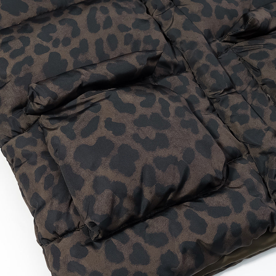 Damen Oversize Stepp-Pufferjacke mit hoher Kapuze und aufgesetzten Pattentaschen Nord Taschen