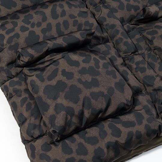 Damen Oversize Stepp-Pufferjacke mit hoher Kapuze und aufgesetzten Pattentaschen Nord Taschen