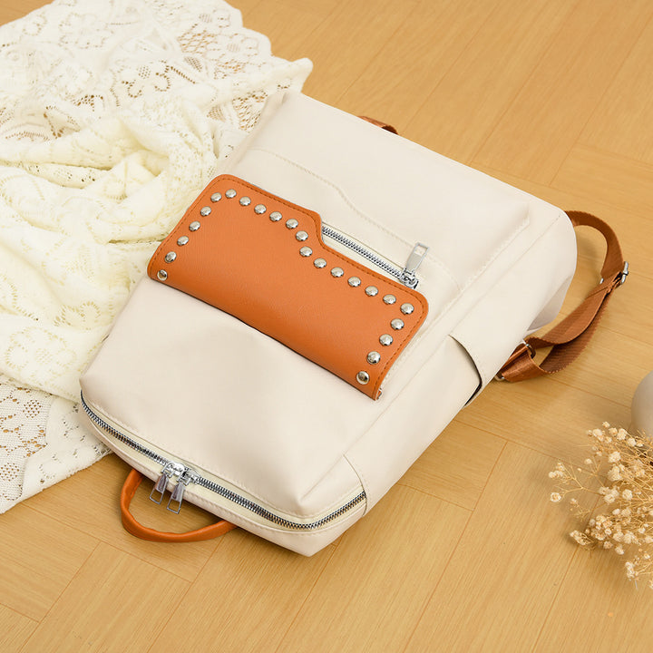 Damen modischer Backpack mit eleganten Nietenakzenten Nord Taschen