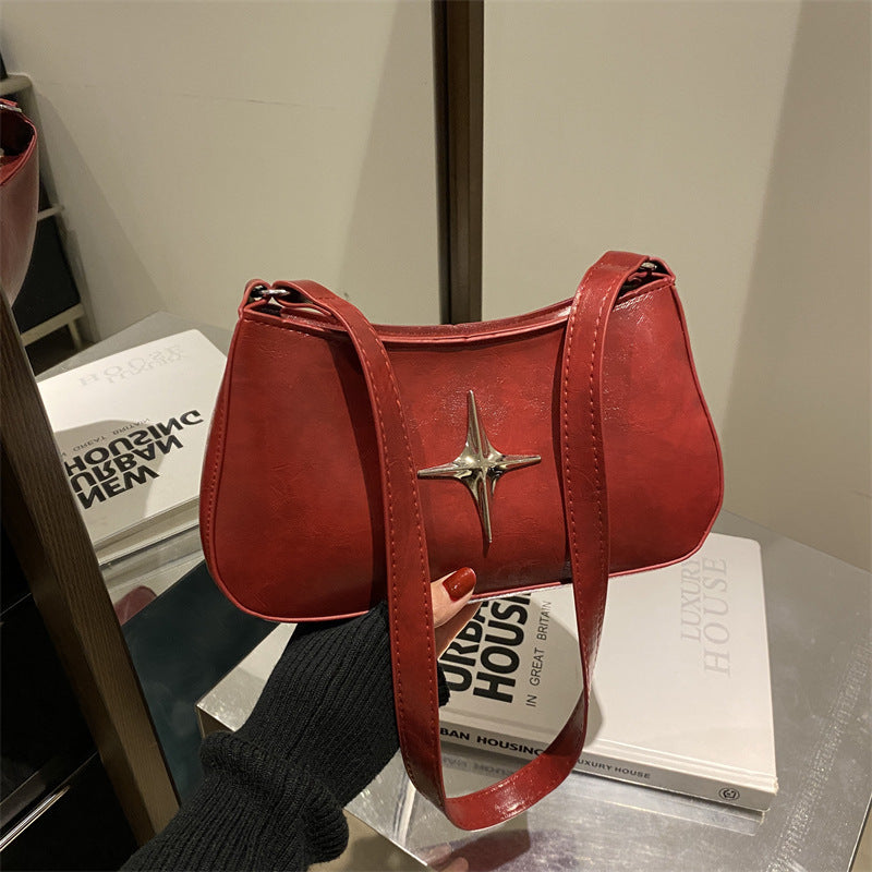 Damen elegante Umhängetasche mit funkelndem Verschluss Nord Taschen