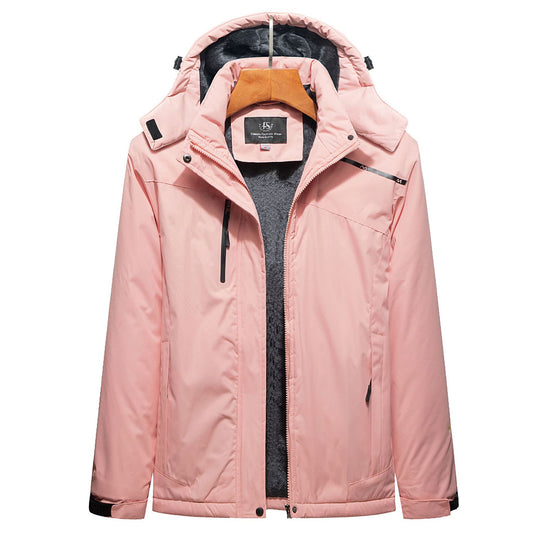 Damen Funktions‑Parka mit abnehmbarer Kapuze und wärmendem Fleece-Innenfutter Nord Taschen
