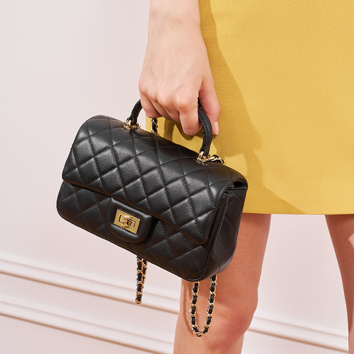 Damen Handtasche im modernen Quilted Design Nord Taschen