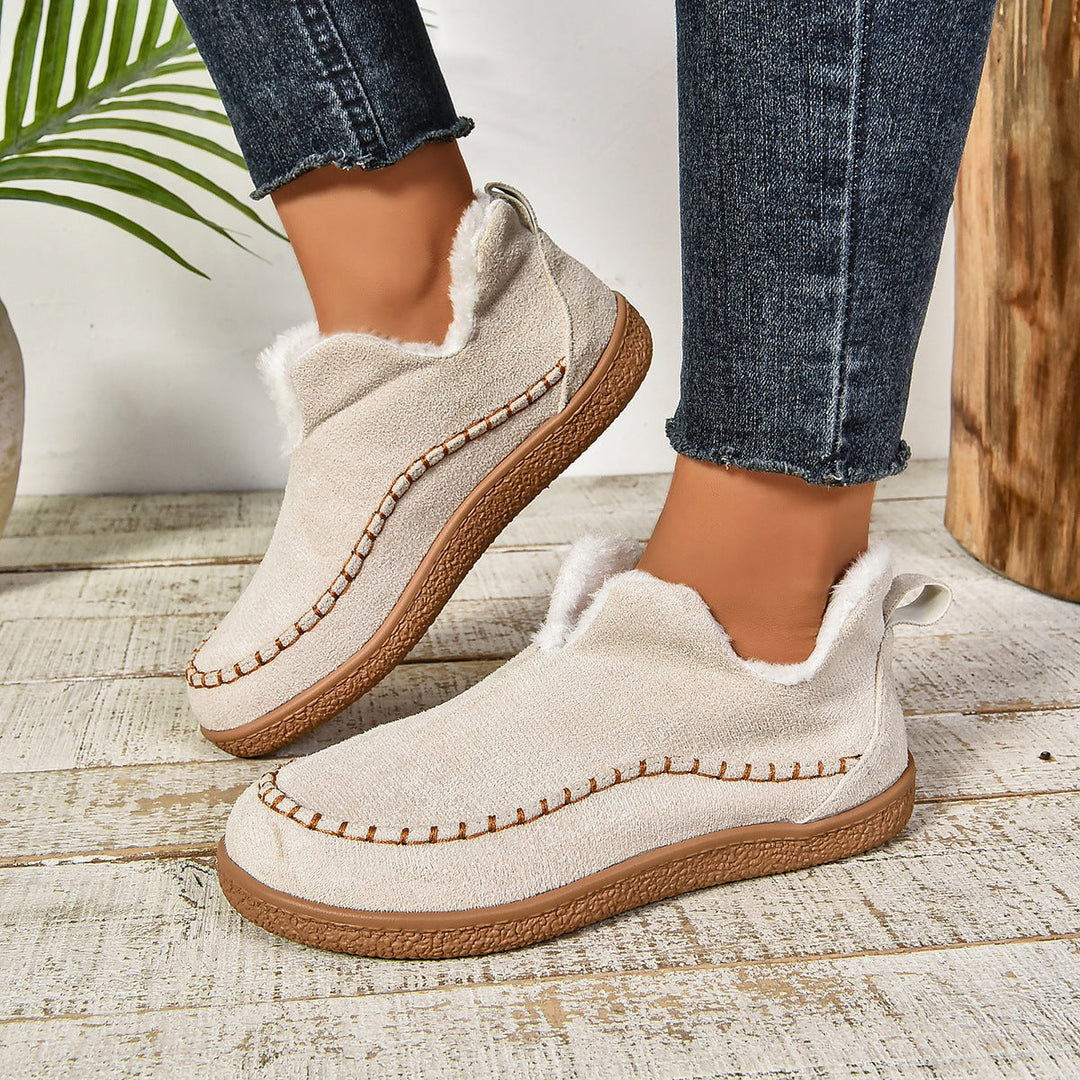 Damen Clog-Schuhe mit kuscheligem Innenfutter