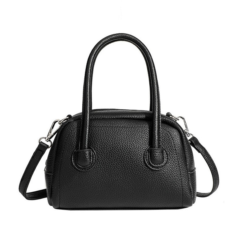 Damen Designer Handtasche im klassischen Stil mit elegantem Tragegriff Nord Taschen