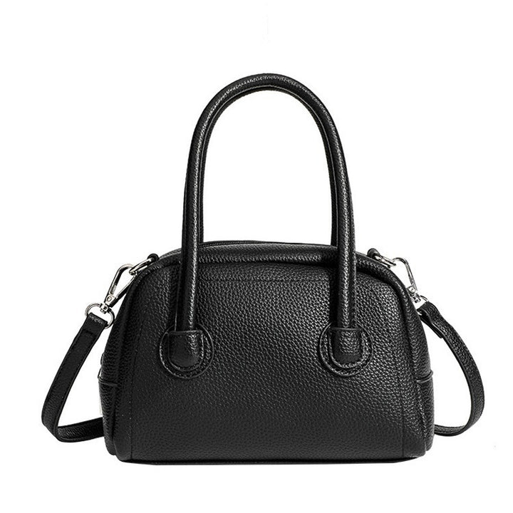 Damen Designer Handtasche im klassischen Stil mit elegantem Tragegriff Nord Taschen