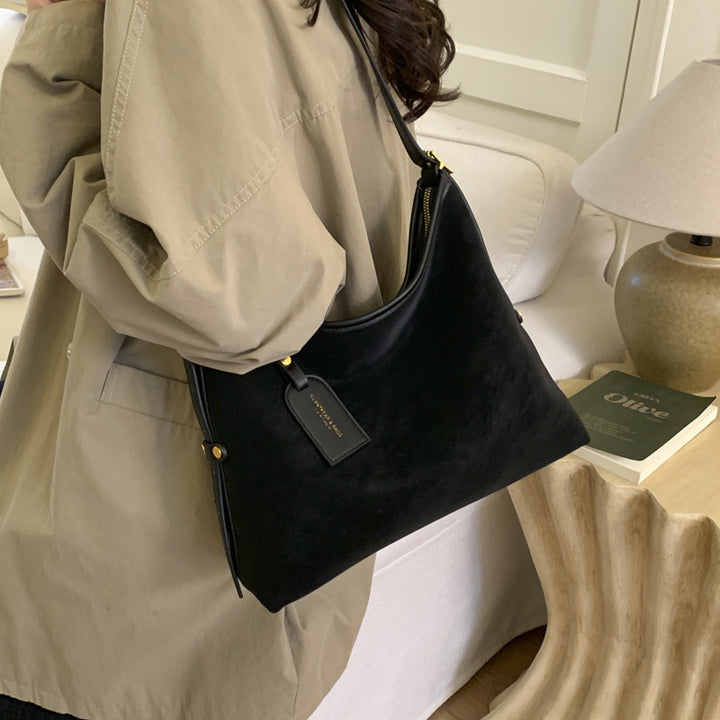 Damen elegante Umhängetasche mit weichem Leder Nord Taschen