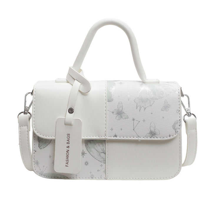 Damen mode Handtasche mit floralem Druck und praktischem Tragegriff Nord Taschen