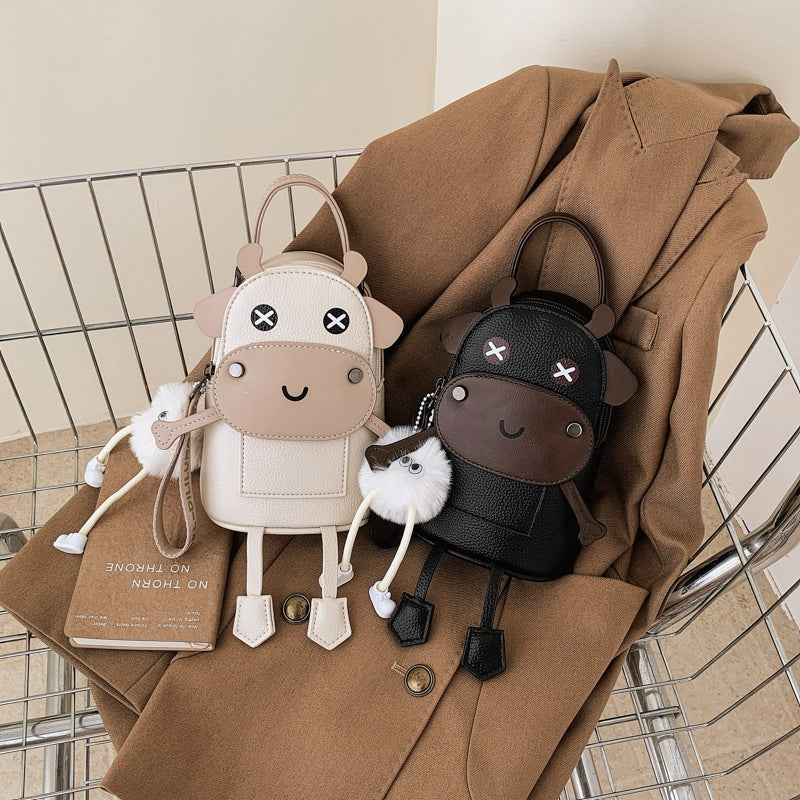 Damen Rucksack mit tierischem Design und abnehmbaren Anhängern Nord Taschen