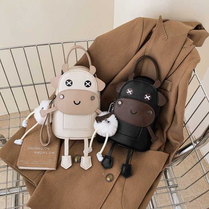 Damen Rucksack mit tierischem Design und abnehmbaren Anhängern Nord Taschen