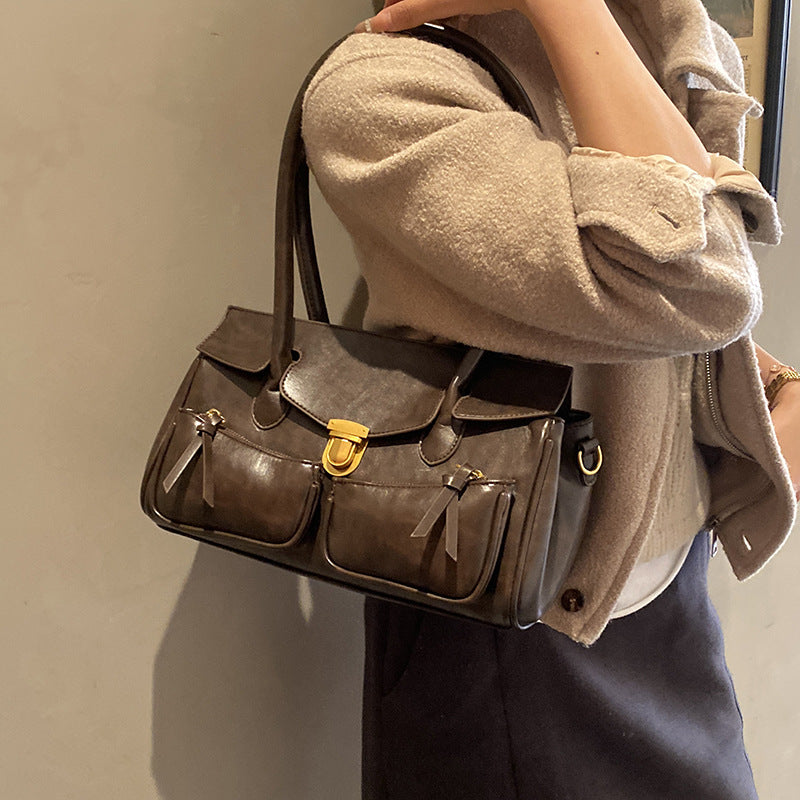 Damen Leder Handtasche Nord Taschen