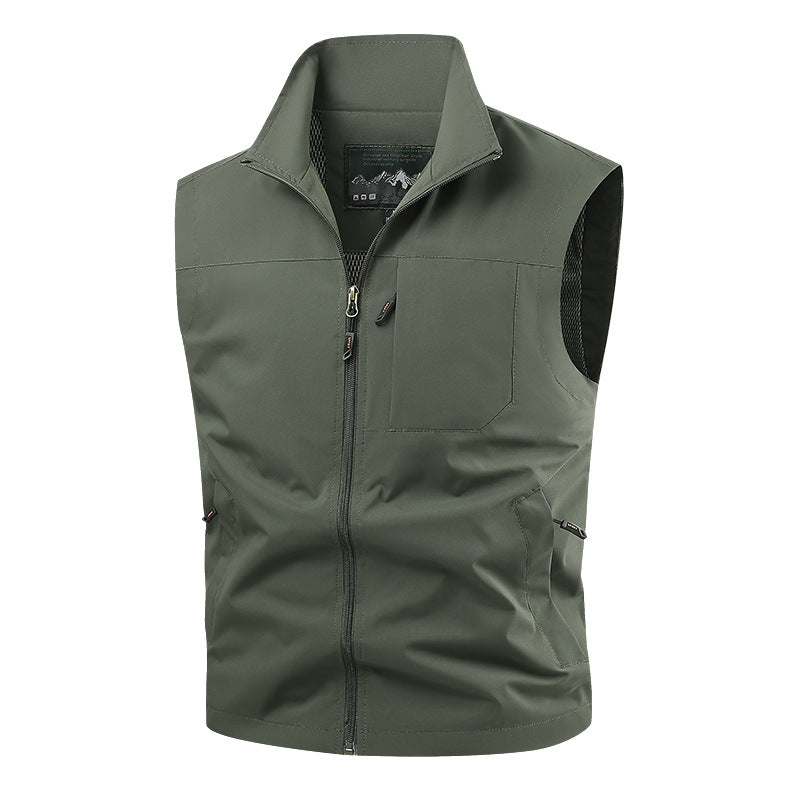 Herren Multifunktionale Outdoor-Gilet Nord Taschen