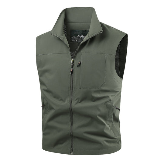 Herren Multifunktionale Outdoor-Gilet Nord Taschen