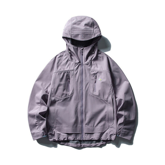 Unisex Technische Softshell-Fieldjacke mit verschweißten Nähten, vier Reißverschlusstaschen und verlängerter Rückenpartie Nord Taschen