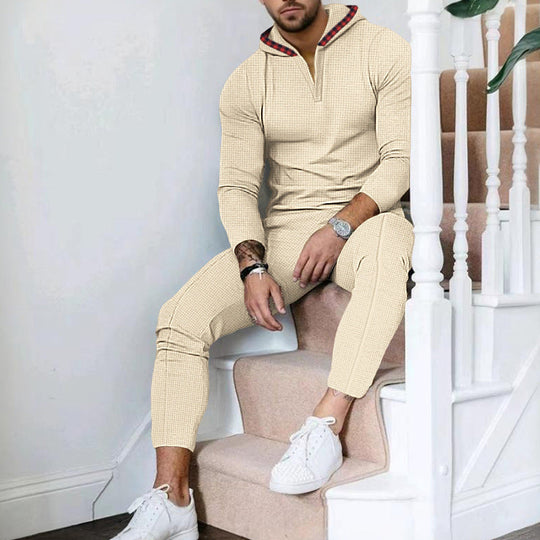 Herren Sportlicher Freizeitanzug mit modernem Kragen und praktischen Taschen Nord Taschen