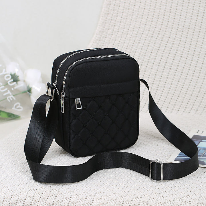 Damen multifunktionale Umhängetasche mit gestepptem Design Nord Taschen