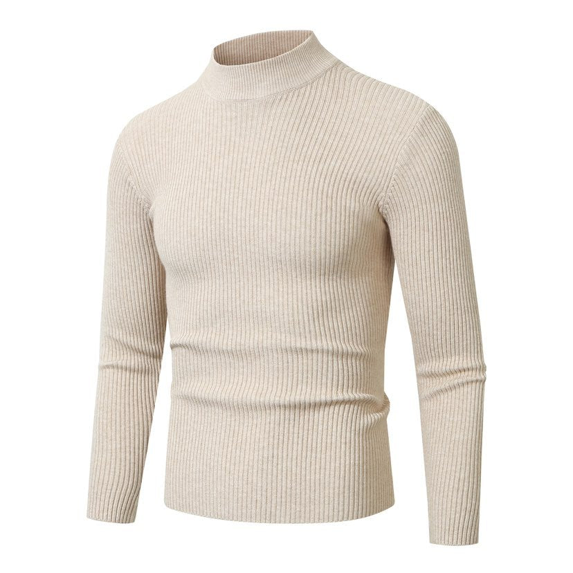Herren Rollkragenpullover aus hochwertiger Rippenstruktur Nord Taschen