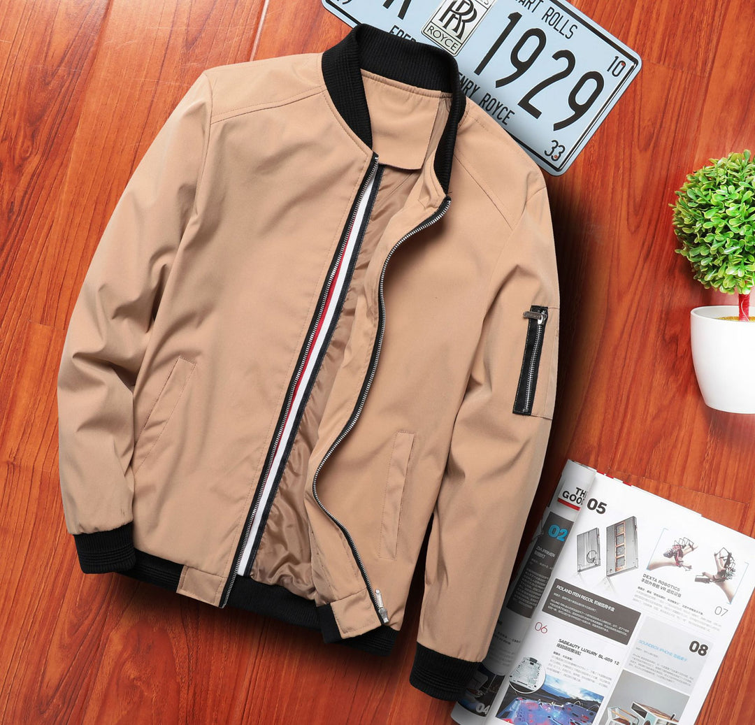 Herren Freizeit Bomberjacke Nord Taschen
