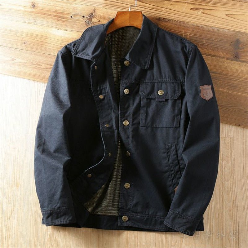 Herren Praktische Übergangsjacke mit zahlreichen Taschen Nord Taschen