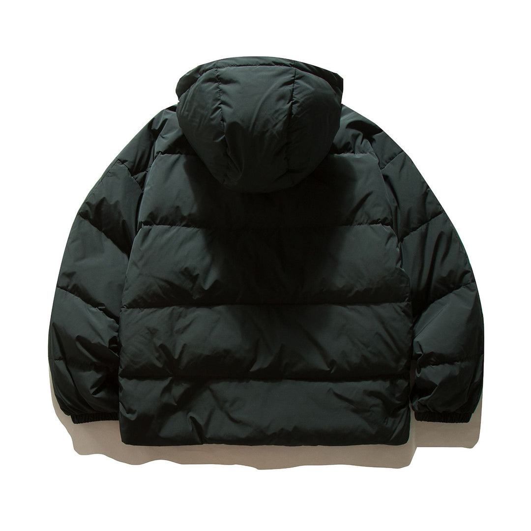 Damen Oversize gesteppte Kapuzenjacke mit voluminöser Thermowattierung Nord Taschen