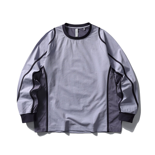 Unisex Funktionales Longsleeve im Oversize-Layering-Stil mit Flachnähten und Rippbündchen Nord Taschen