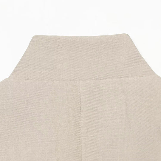 Damen Sculpting‑Blazerweste mit Stehkragen und doppelreihigen Zierknöpfen Nord Taschen