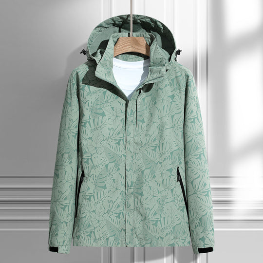 Damen Wetterfeste Outdoorjacke mit Kapuze Nord Taschen