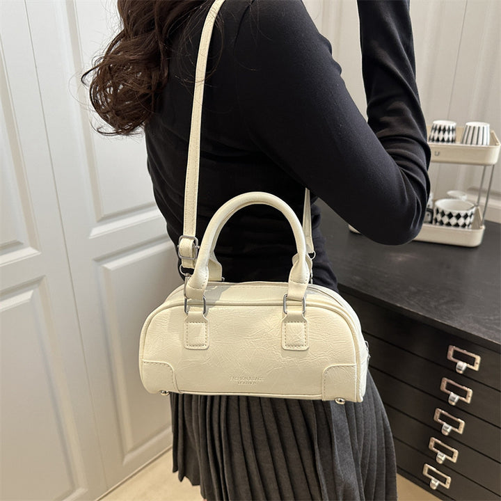 Damen elegante Umhängetasche mit strukturiertem Kunstleder Nord Taschen