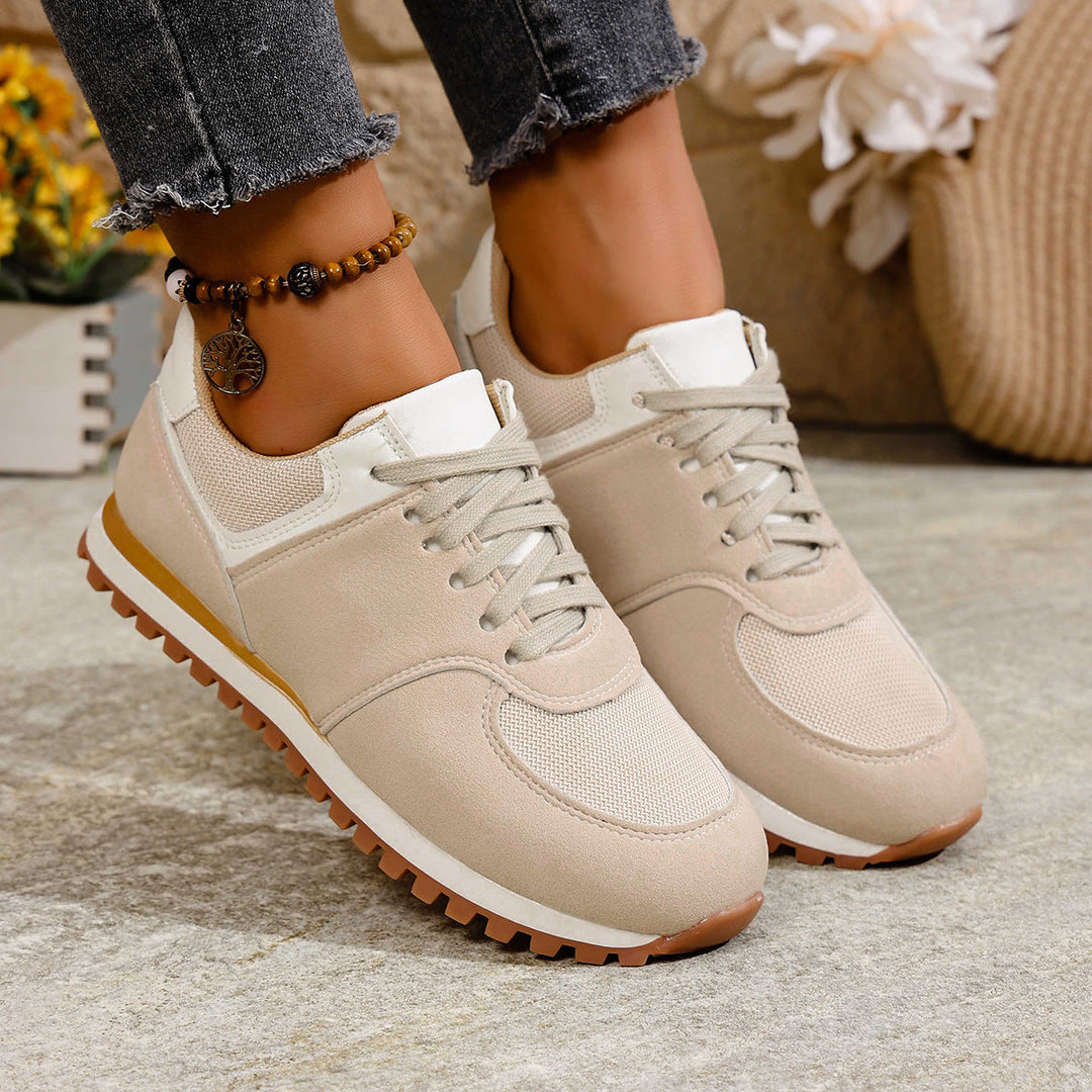 Damen Sportliche Sneakers mit atmungsaktiver Mesh-Oberfläche und rutschfester Sohle