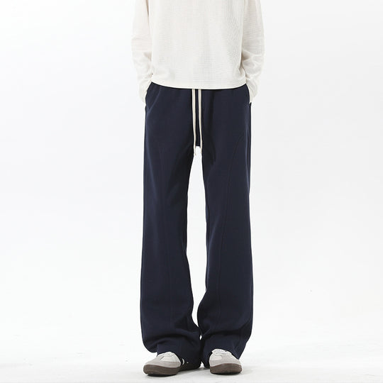 Herren Oversize‑Sweathose im Baggy‑Cut mit Tunnelzug und dekorativen Nähten Nord Taschen
