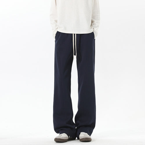 Herren Oversize‑Sweathose im Baggy‑Cut mit Tunnelzug und dekorativen Nähten Nord Taschen