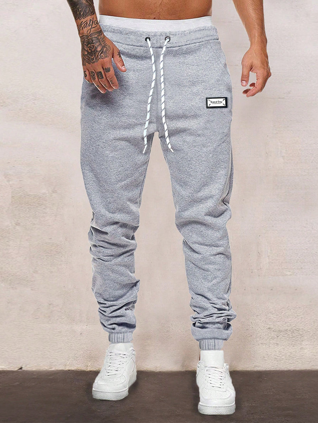 Herren Sportliche Jogginghose mit Bündchen Nord Taschen