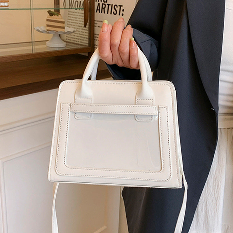 Damen Handtasche mit innovativem Transparentdesign und eleganten Akzenten Nord Taschen
