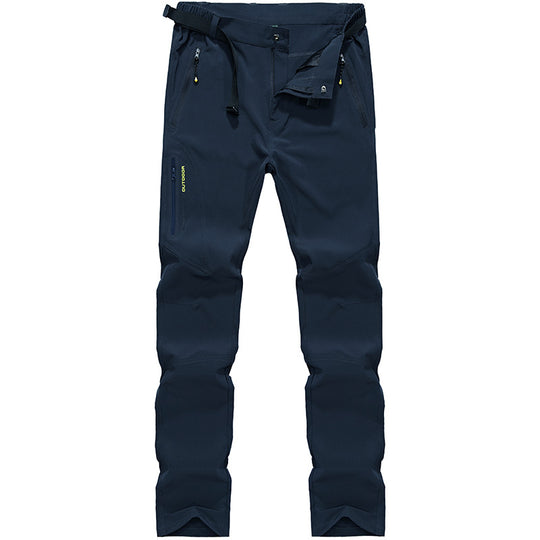 Damen Stretch-Softshell Outdoorhose mit vorgeformten Knien, verstellbarem Bund und Reißverschlusstaschen Nord Taschen