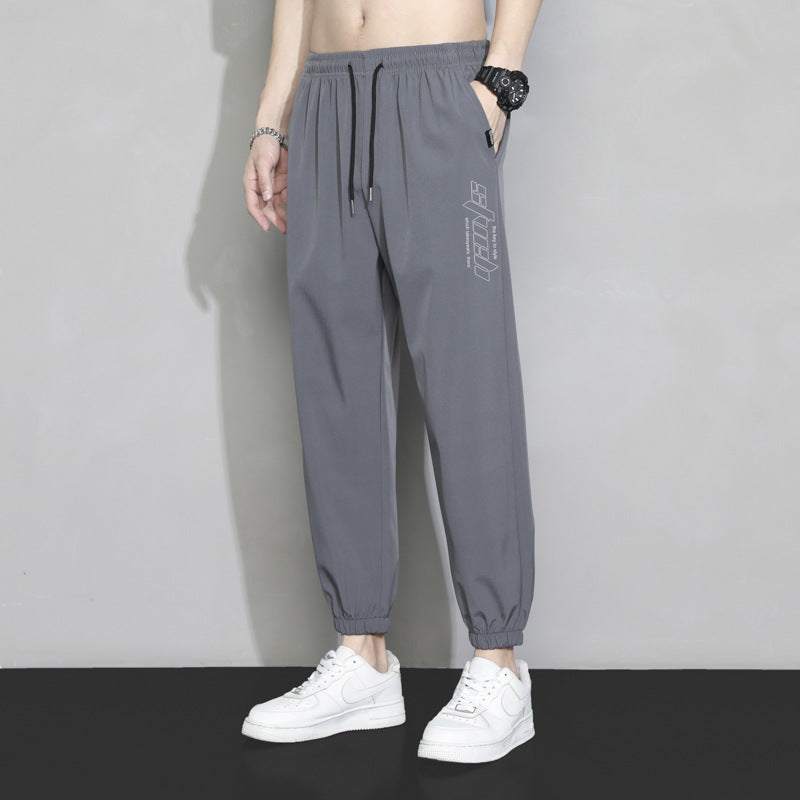 Herren Sportliche Jogginghose mit elastischem Bund
