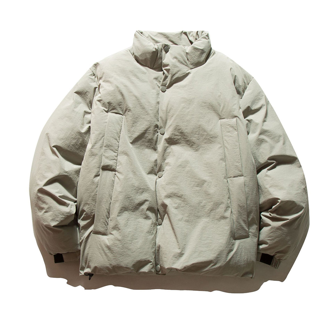Unisex Boxy-isolierte Kurzjacke mit wattierter Füllung und hohem Stehkragen Nord Taschen