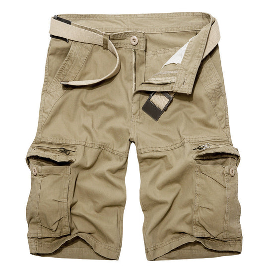 Herren Cargo-Shorts mit multifunktionalen Taschen und verstellbarem Gürtel Nord Taschen