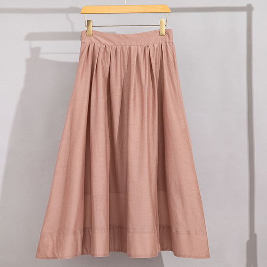 Damen Maxirock mit hohem Bund und soften Falten Nord Taschen