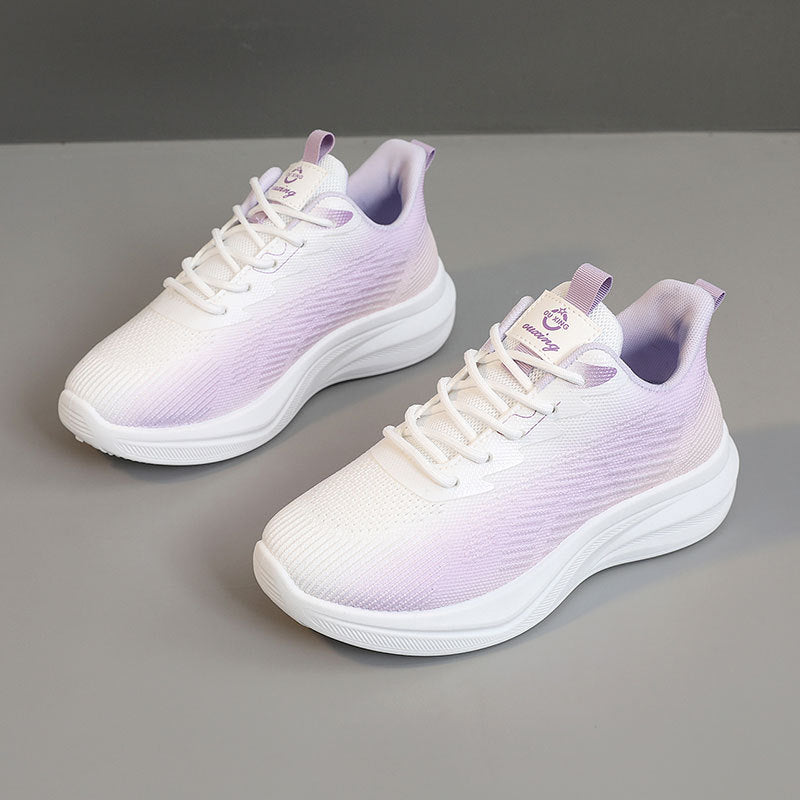 Damen sportliche Leichtgewicht Sneakers mit atmungsaktiver Obermaterialstruktur Nord Taschen