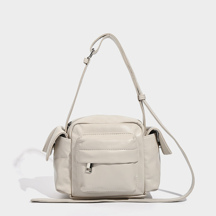 Damen praktische Crossbody-Tasche mit verstellbarem Riemen und mehreren Fächern Nord Taschen