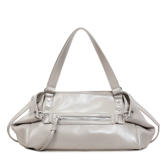 Damen elegante Handtasche mit praktischen Reißverschlusstaschen Nord Taschen