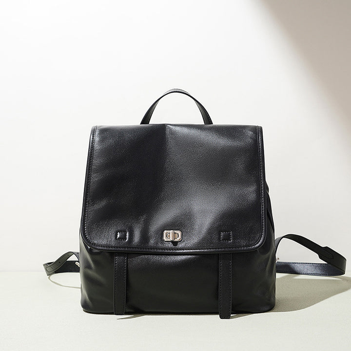 Damen Rucksack aus hochwertigem Leder mit verstellbaren Tragegurten Nord Taschen
