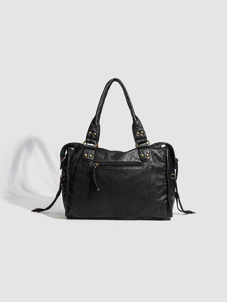 Nord Taschen | Handbag for School Shoulder Strap in Rigid Leather