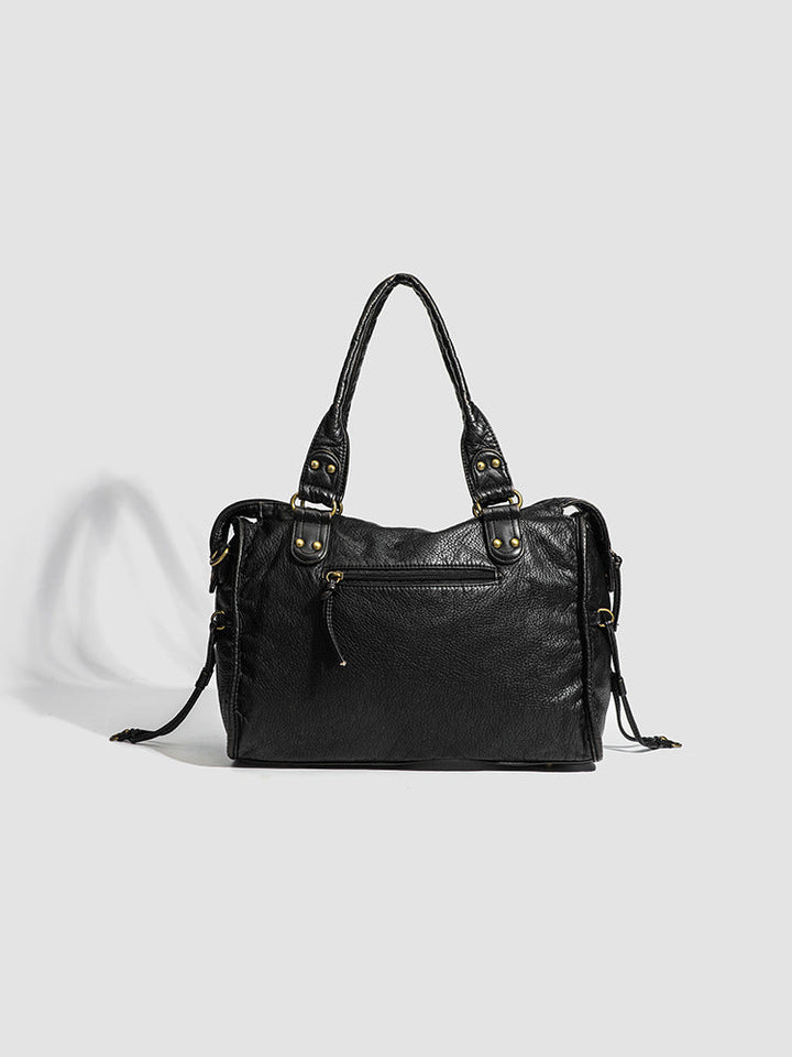 Nord Taschen | Handbag for School Shoulder Strap in Rigid Leather