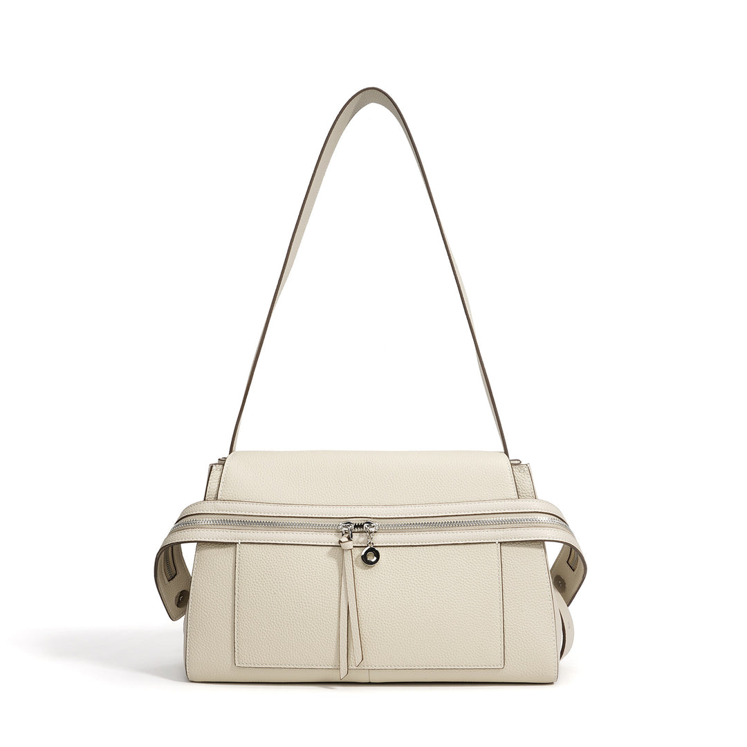 Damen modische Handtasche mit praktischer Reißverschlussöffnung Nord Taschen