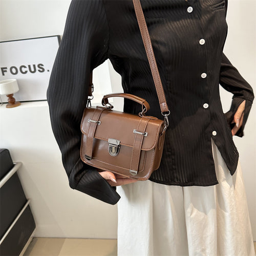 Damen elegante Umhängetasche im vintage-inspirierten Design mit verstellbarem Schulterriemen Nord Taschen