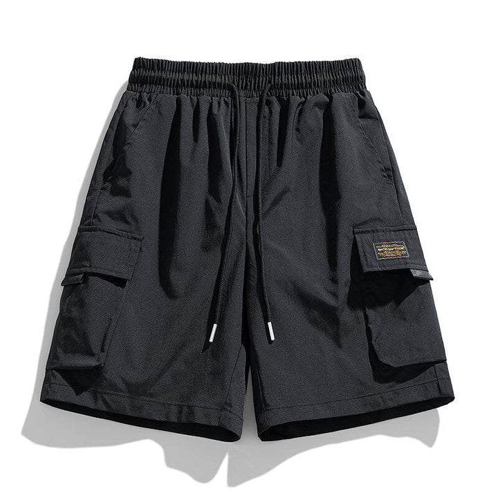 Herren Cargo-Shorts mit elastischem Bund und praktischen Taschen