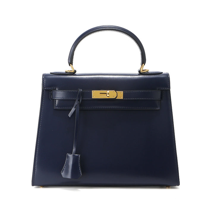 Damen strukturierte Handtasche mit elegantem Verschluss Nord Taschen