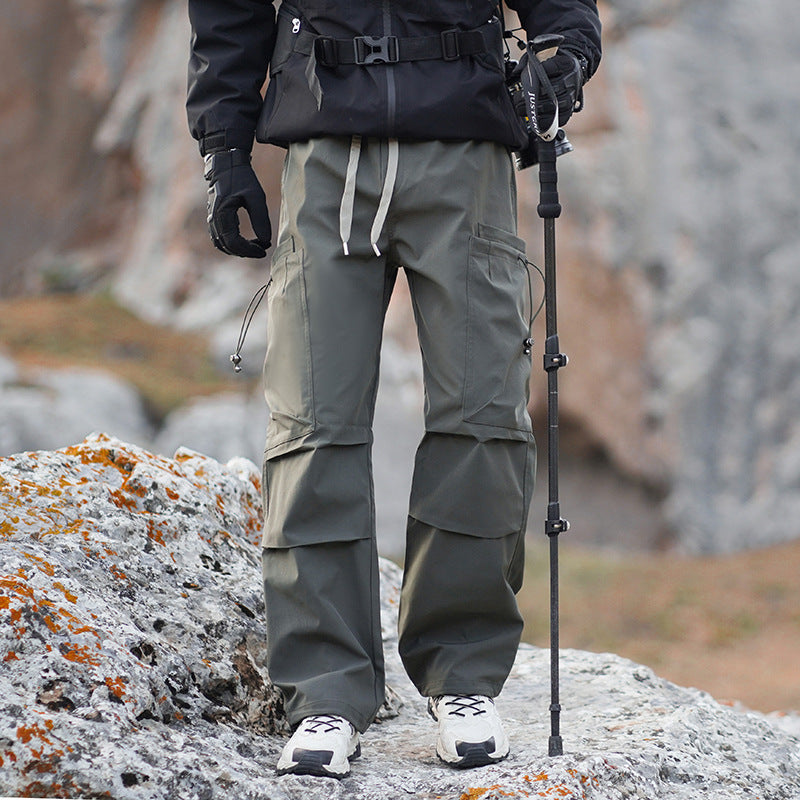 Herren Outdoor-Cargohose mit verstärkten Knien, wasserabweisend und atmungsaktiv Nord Taschen