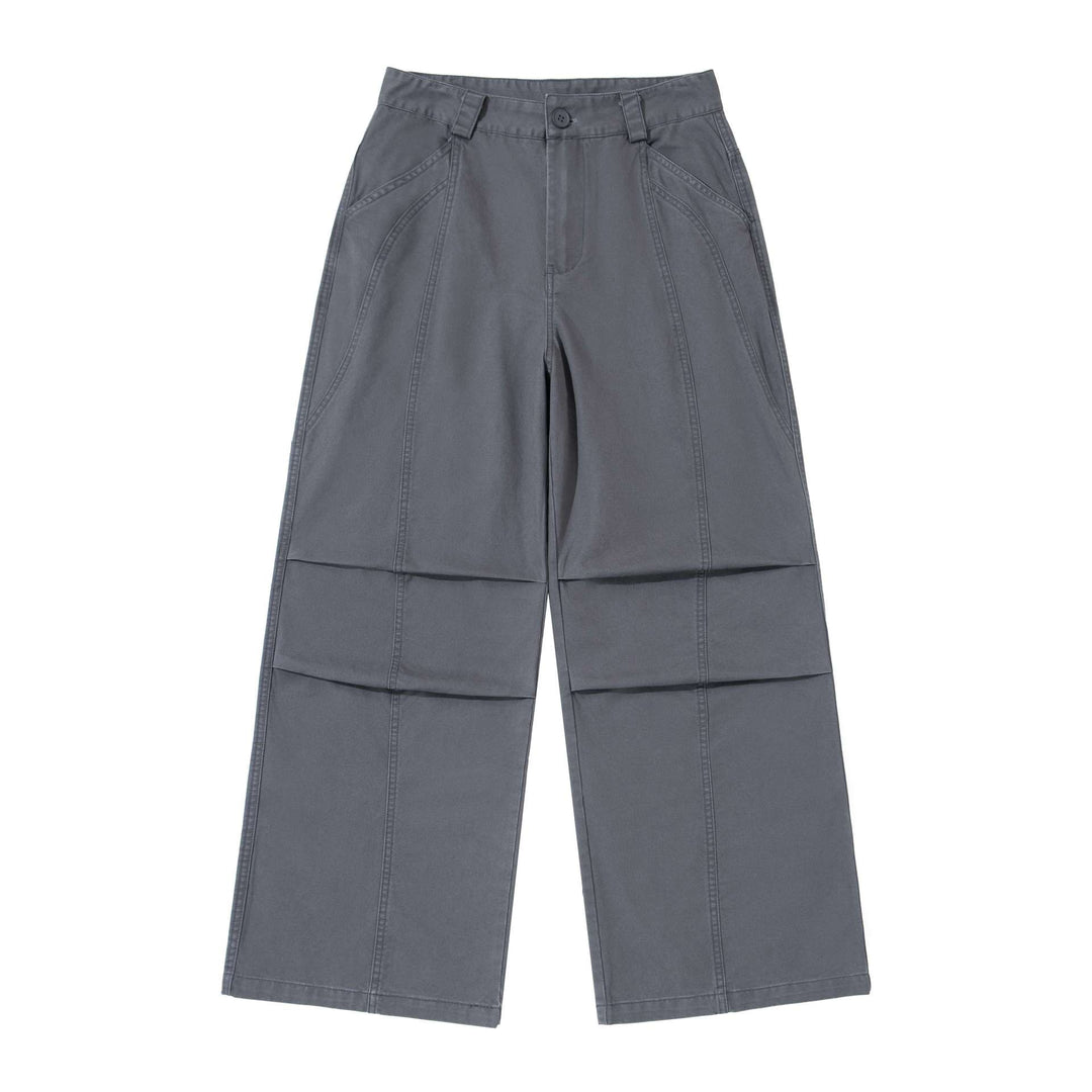 Damen High‑Waist Cargoculotte mit geraden Panelnähten Nord Taschen