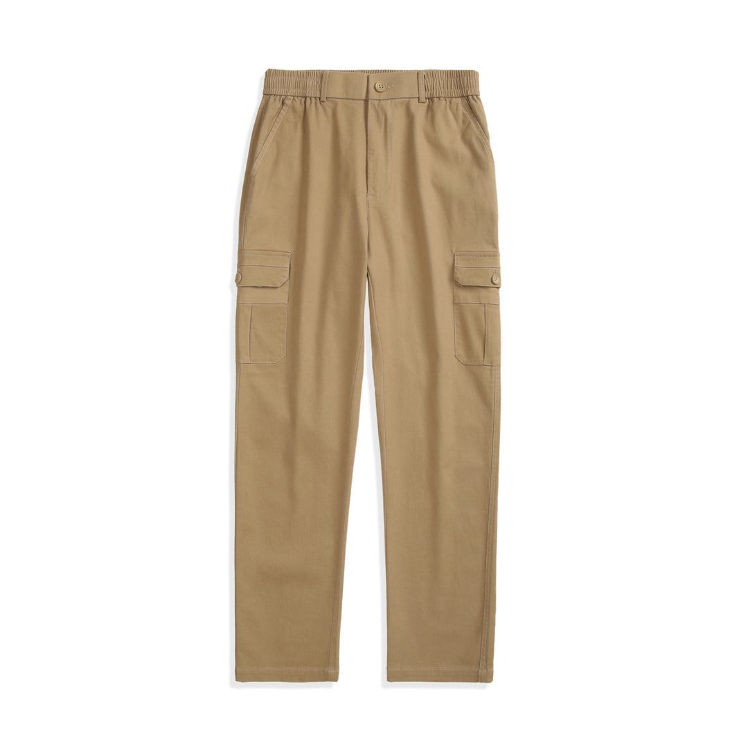 Herren Cargohose im geraden Schnitt mit Utility-Klappentaschen und leicht taperedem Bein Nord Taschen